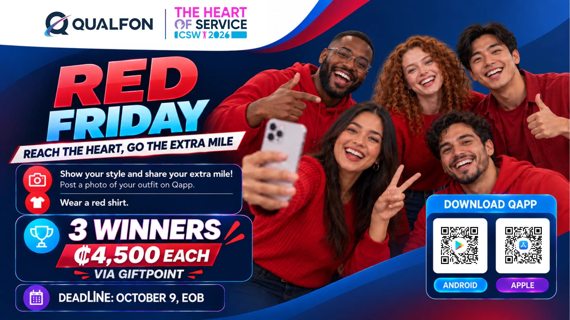 Friday: Red Day